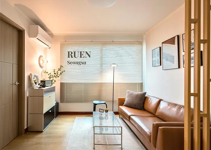 Ruen Seongsu - Spacious Stylish 3br & 4 Beds Near Seongsu Station Apartment