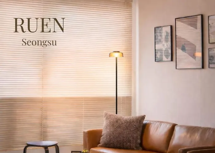 アパート Ruen Seongsu - Spacious Stylish 3br & 4 Beds Near Seongsu Station *