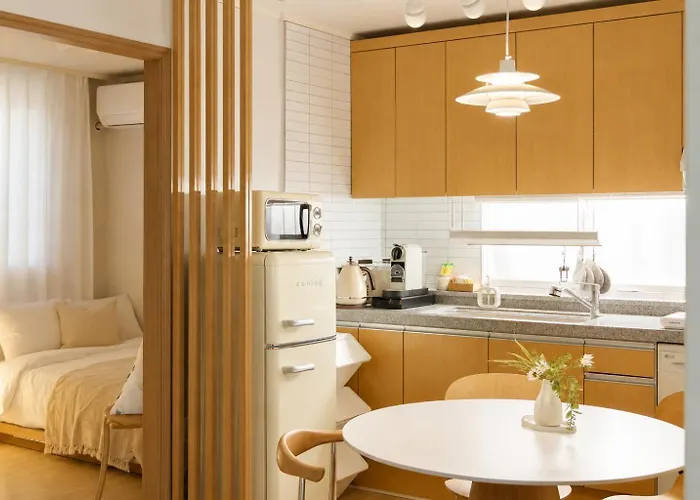 アパート Ruen Seongsu - Spacious Stylish 3br & 4 Beds Near Seongsu Station *
